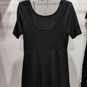 Black formal dress